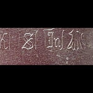 Vintage cocktail maker. Bottom engraved as picture